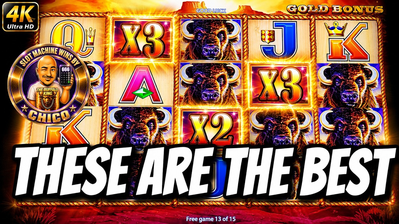 THESE ARE THE BEST WINS - Buffalo Gold Slot Machines