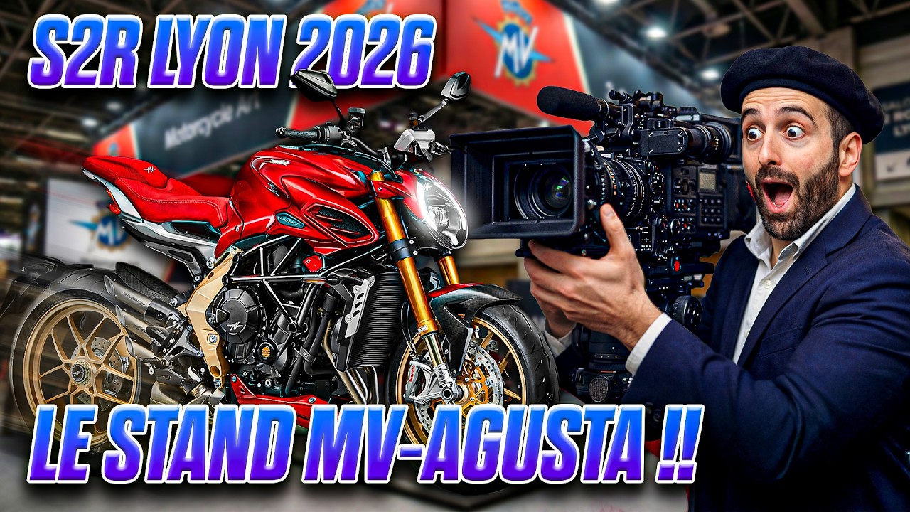 MV-Agusta à Lyon, c'est toujours une expérience HALLUCINOGENE !!