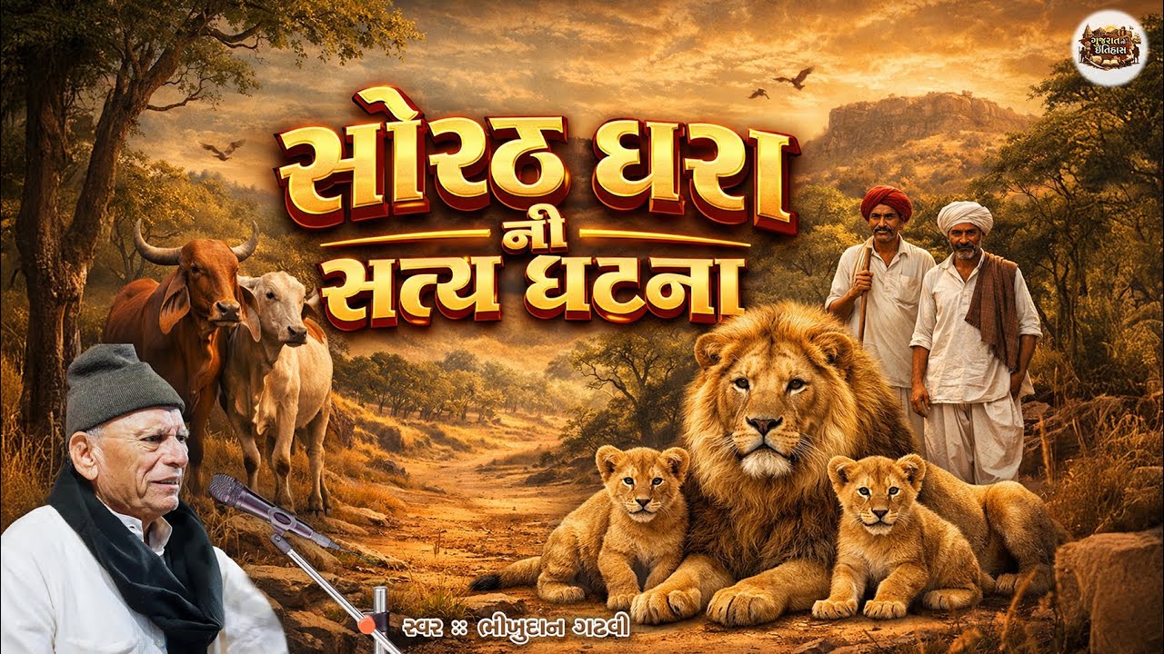 ગાંડી ગીરની સત્ય ઘટના | સોરઠ ની ખુમારી રાજાશાહી વખત નો સત્ય બનાવ | ભીખુદાન ગઢવી | #bhikhudangadhvi 