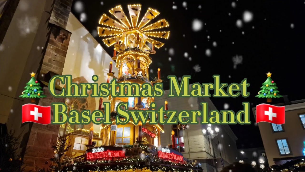 CHRISTMAS MARKET BASEL SWITZERLAND