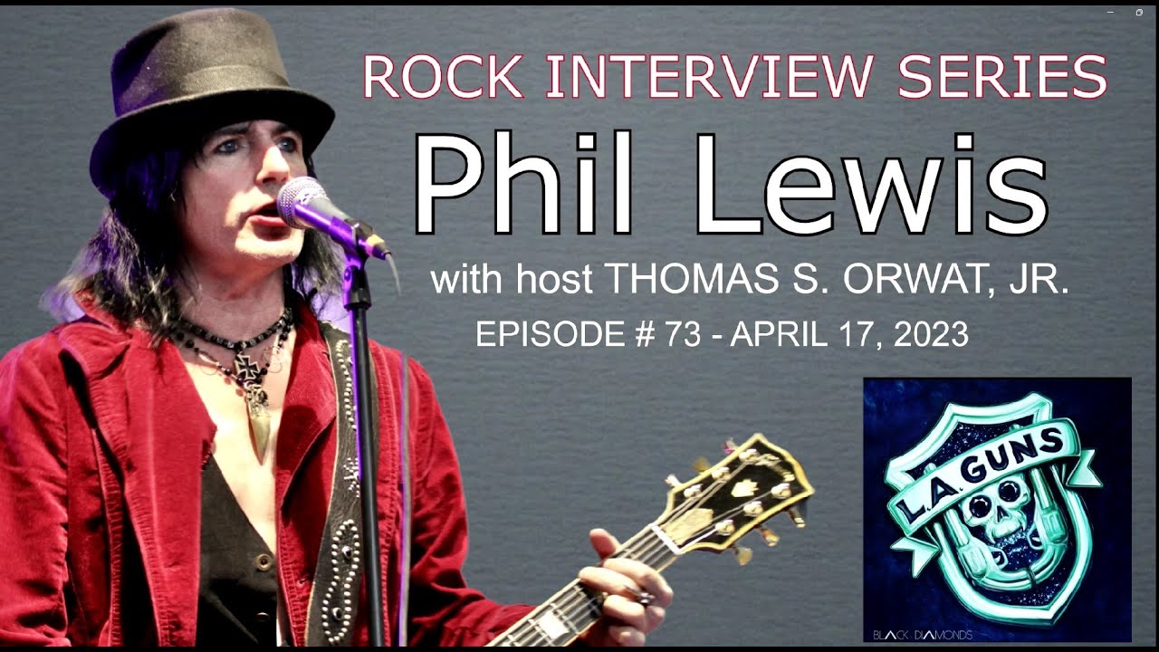 PHIL LEWIS - L.A. GUNS talks new record Black Diamonds, Motley Crue, LA Guns history and much more.