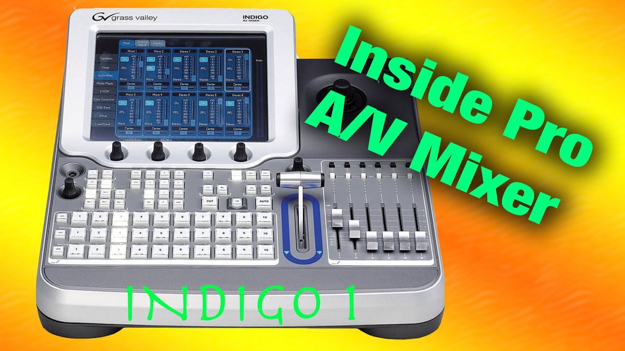 Whats Inside Professional Video/Audio Mixer Grass Valley INDIGO 1
