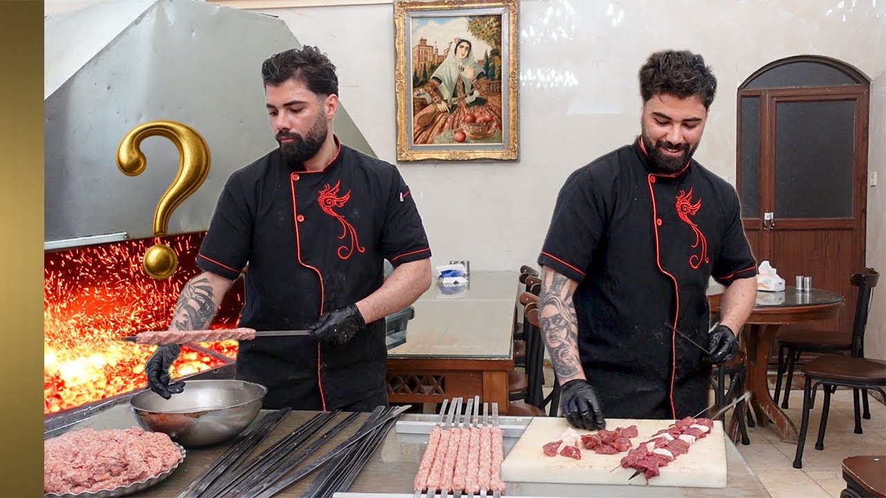 Iran’s Most Delicious Kebab — 300 Skewers Served Daily / Iranian street food