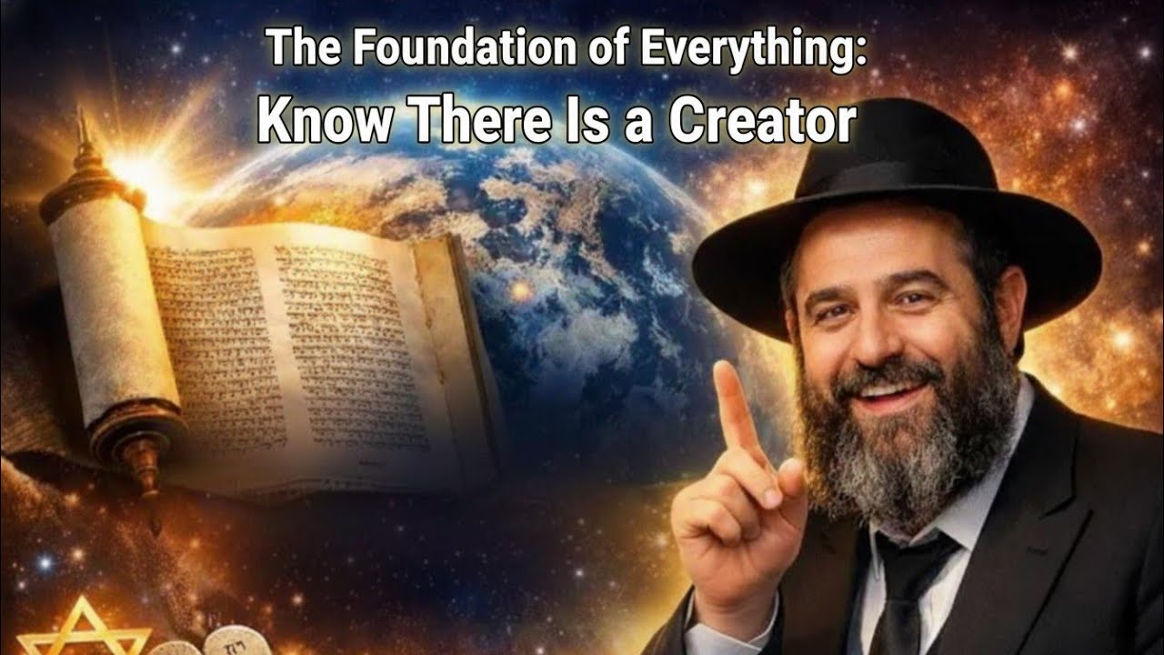 Rabbi Yaron Reuven - The Foundation of Everything: Know There Is a Creator