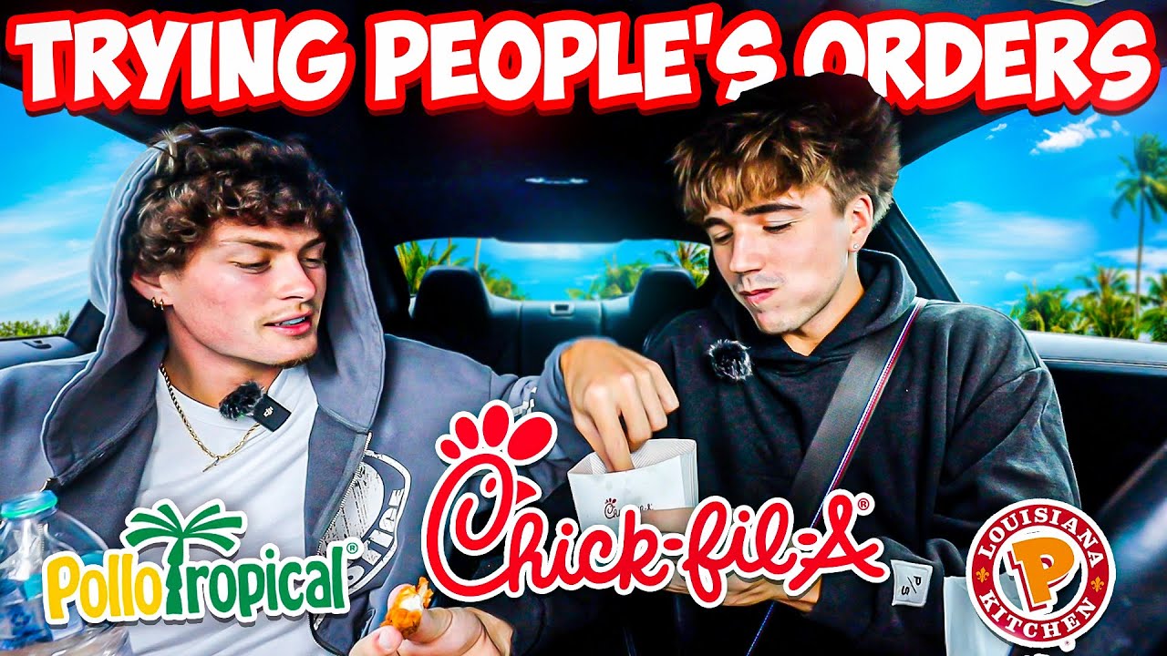 Rating What The Person In Front Of Us Ordered.. (Ep 5)