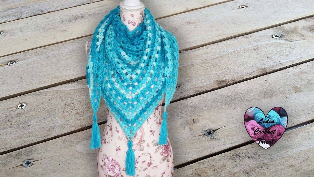 Châle Chignons Crochet Très facile 