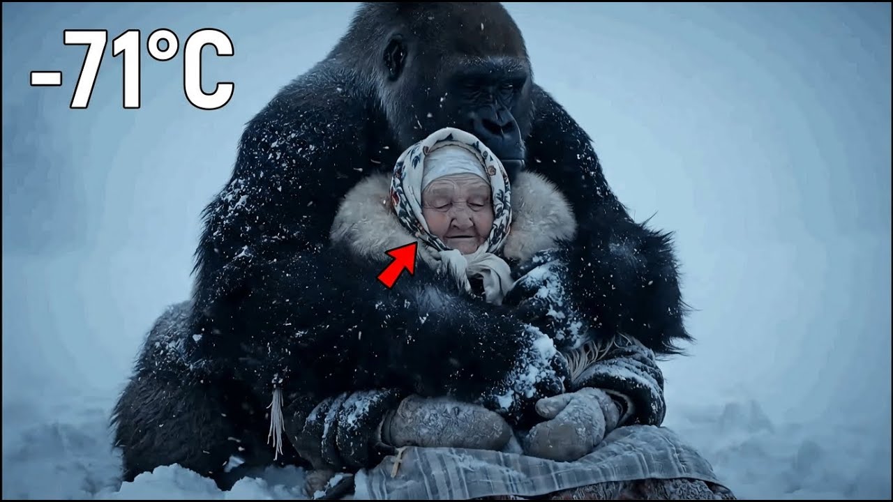 When a Gorilla Saved a Woman from a Lynx in -71°C