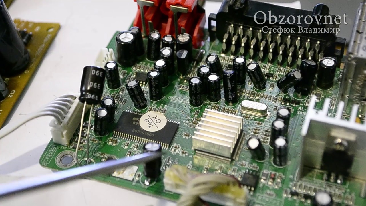 Ремонт ресивера Orton 4100C  нет сигнала