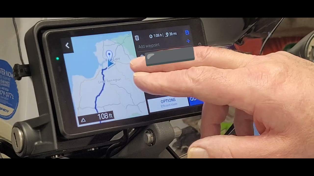 BMW Connected Ride Navigator - Trip planner