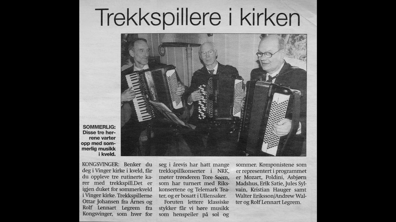 Early in the Morning - Finnish folk tune - Accordion Trio