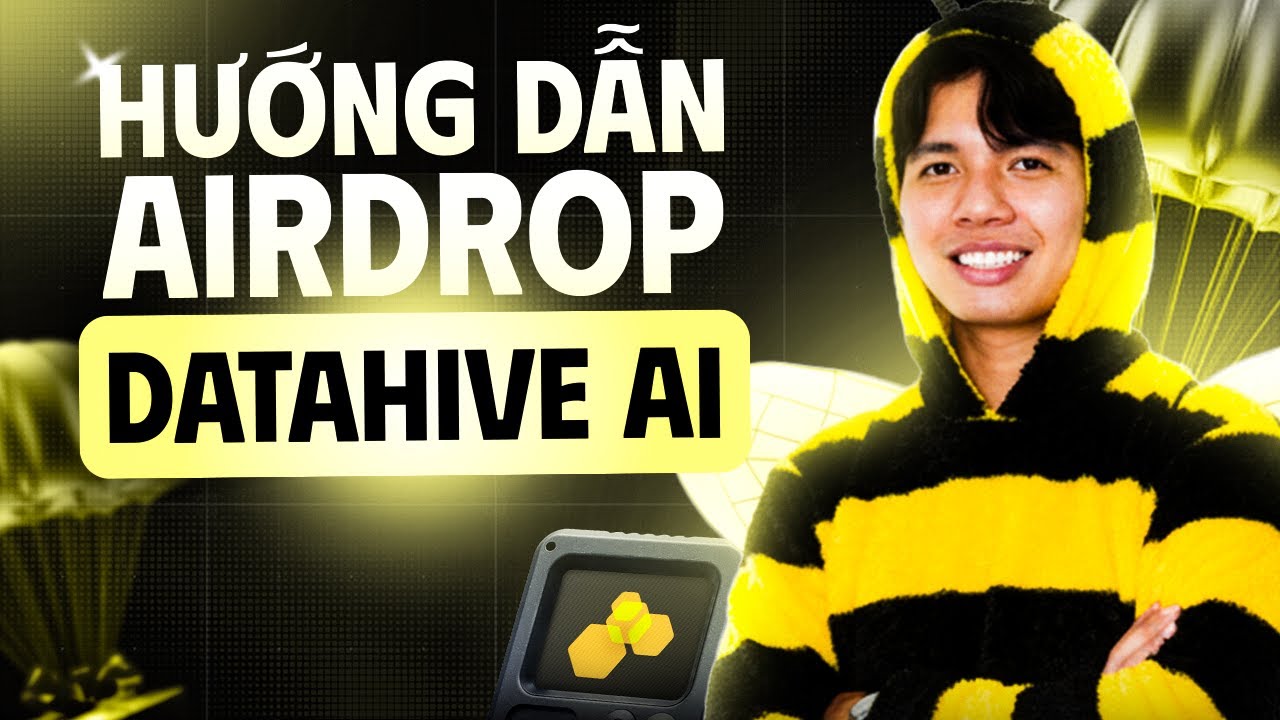 C&Agrave;Y AIRDROP DATAHIVE. DỰ &Aacute;N ĐƯỢC BACK BỞI TEAM SOLANA