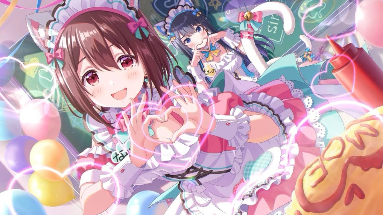 【アイプラ】0296【二人で萌え萌えきゅん！】伊吹 渚