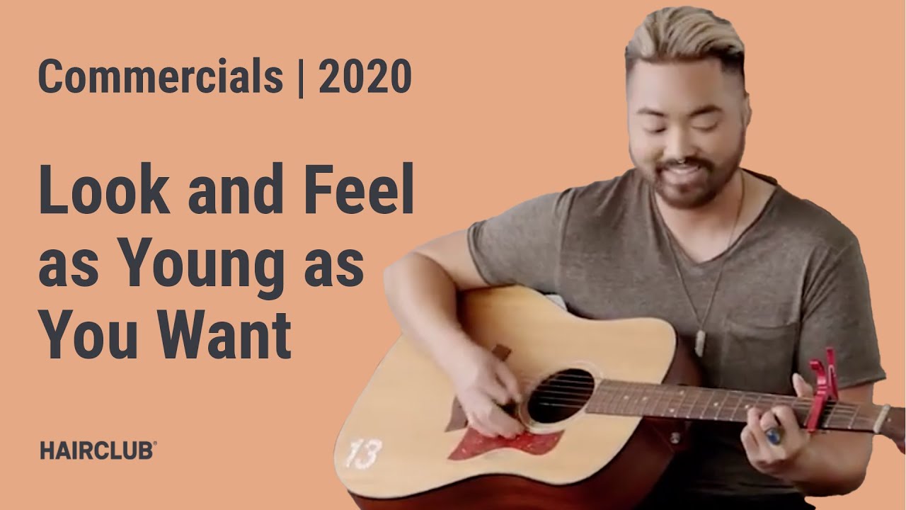 HairClub commercial (2020) - Get your hair back and feel as young as you want