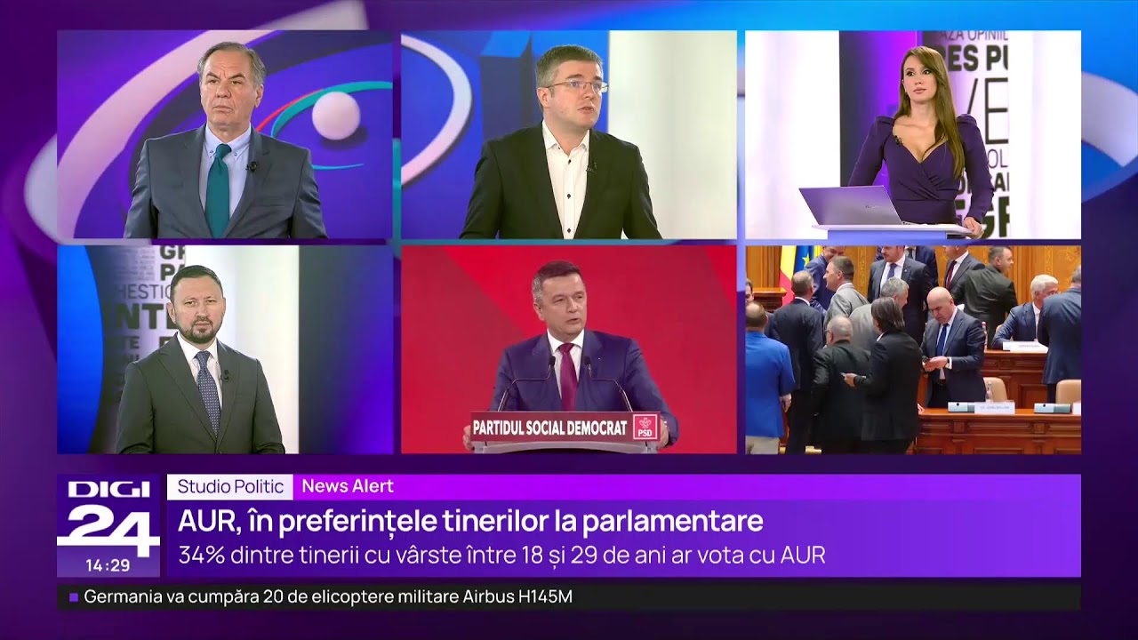 🟣 Știrile Digi24 de la ora 14&ndash; 10 noiembrie 2025