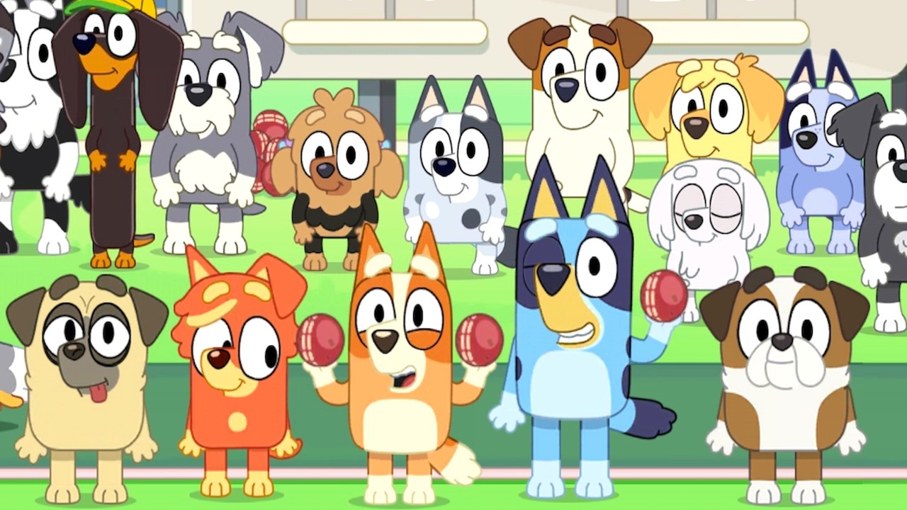 Блюи, давай поиграем! 🐶💙Веселимся на пляже! Веселые игры Блюи и Бинго | Веселая детская игра | Эп...
