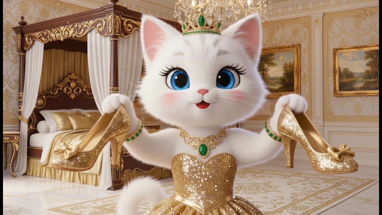 Cute Kitten Doing Makeup for the First Time | Cat Fashion Show💄🐱# catshow # catlovers # cutekitten