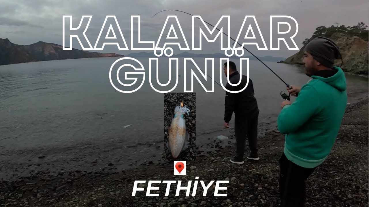 Kalamar Günü-Fethiye Yarımada-Apo için Kalamar vakti:) #LRF #lightrockfishing