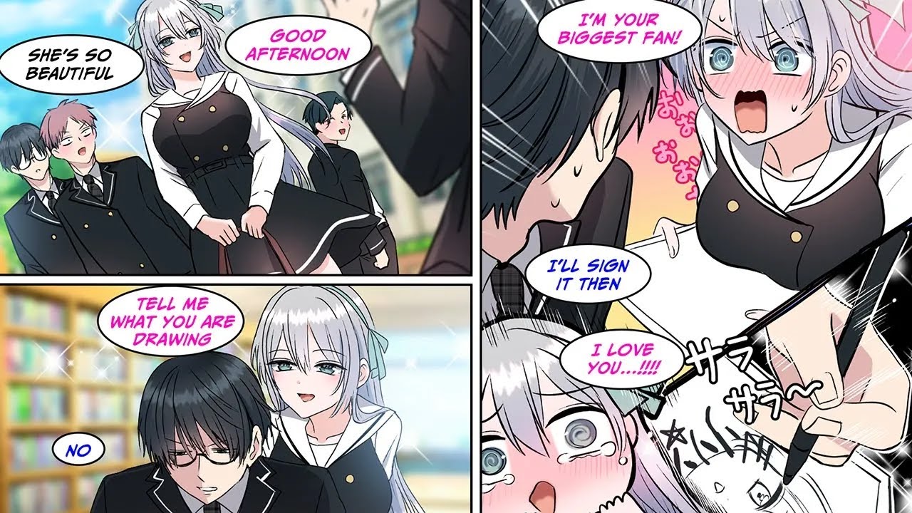 [Manga Dub] I was seated next to the most beautiful new transfer student in school