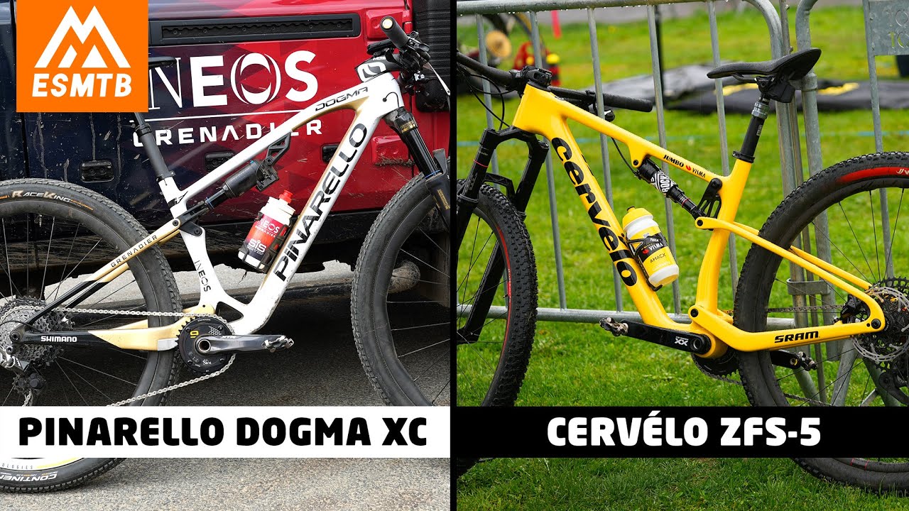 Pinarello Dogma XC y Cervélo ZFS-5, las marcas de carretera en el MTB