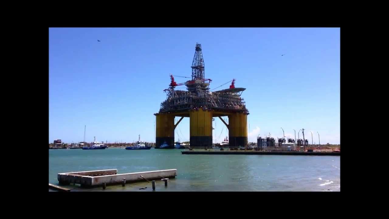 Shell Olympus Offshore Drilling Platform TLP (ORIGINAL)