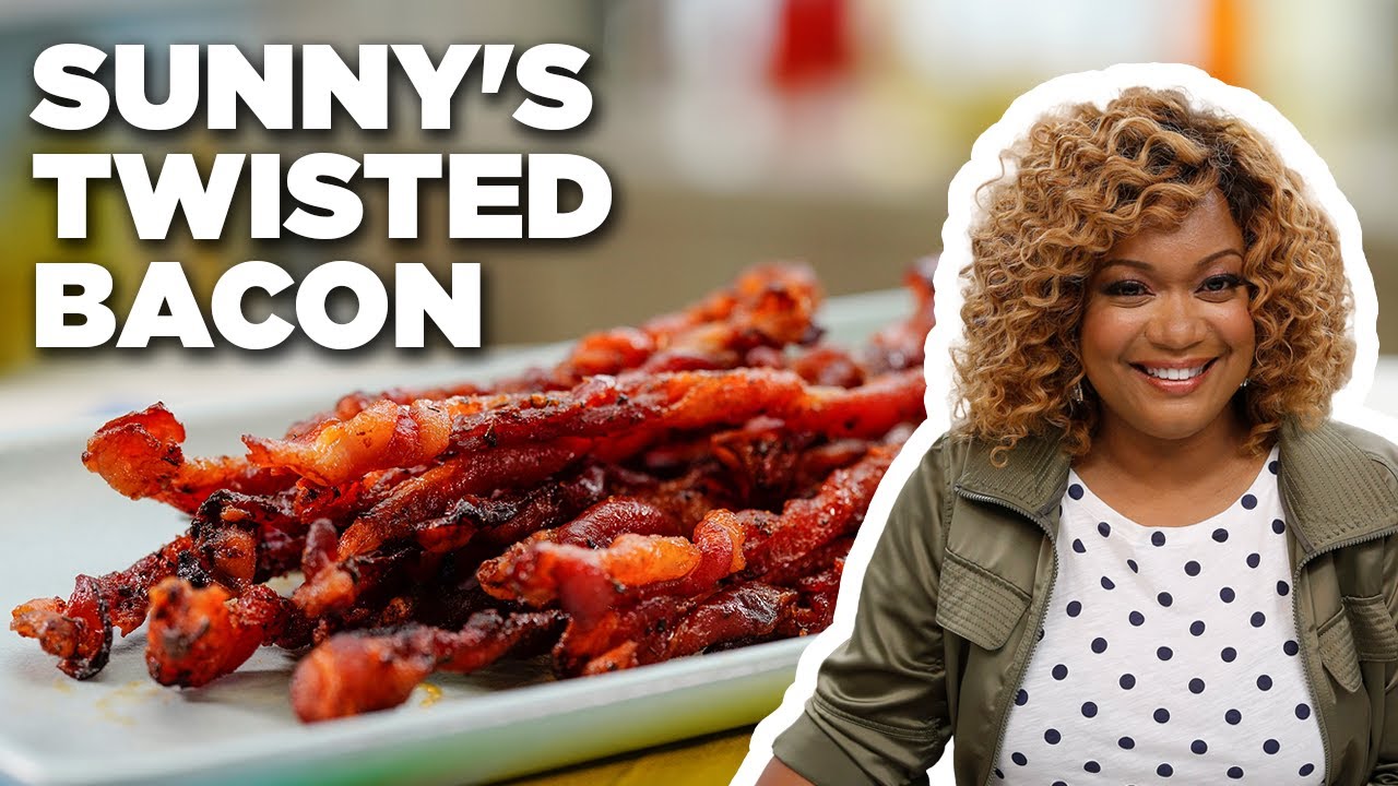 Sunny Anderson's Twisted Bacon | The Kitchen | Food Network