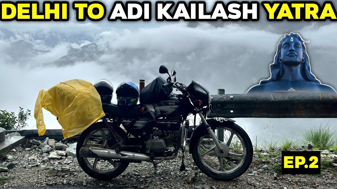 Delhi to Adi Kailash on splendor bike ll Rudrapur to Pithoragarh ll Delhi to Adi Kailash by road ll