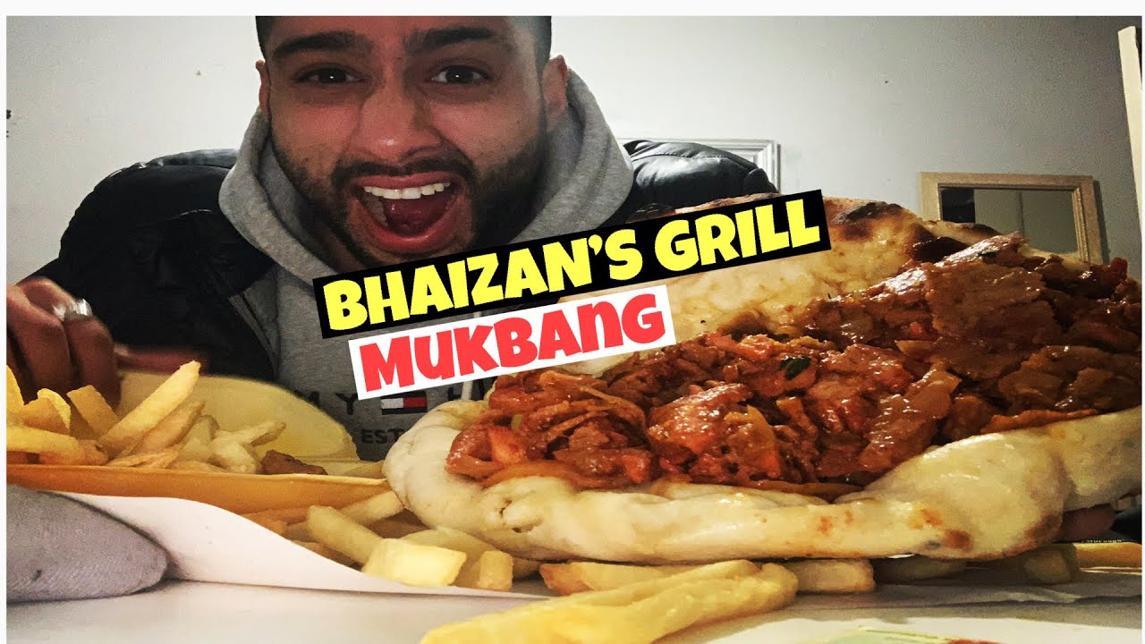 SHERPURI SPECIAL MIXED DONNER + NAAN + FRIES MUKBANG | BHAIZAN’S GRILL