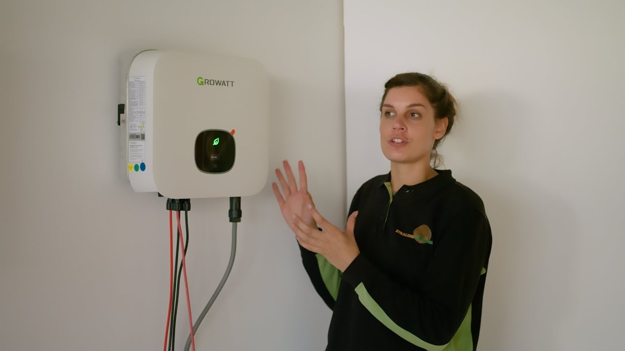 Growatt MIN2500 XH omvormer installeren | Stralendgroen