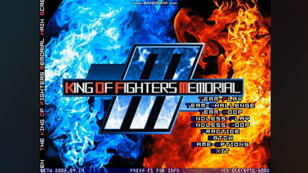 [ REL&Eacute;ASE, THE KING OF FIGHTERS MEMORIAL SPECIAL EDITION, BY: ME ]