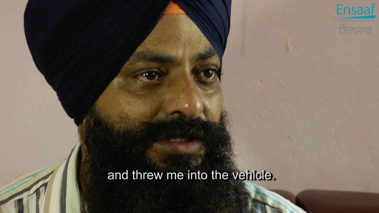 Narinder Singh: Personal Experiences of Torture