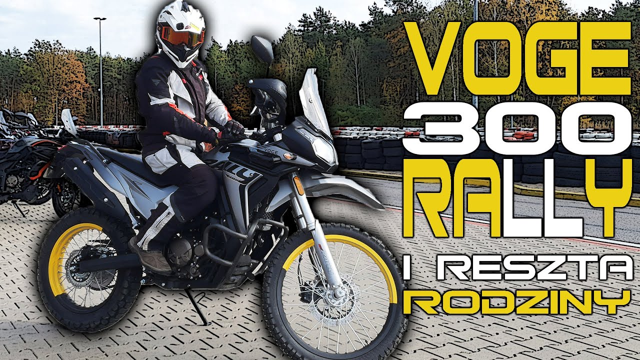 VOGE 300 RALLY - już nim jeździliśmy! Plus inne modele :)