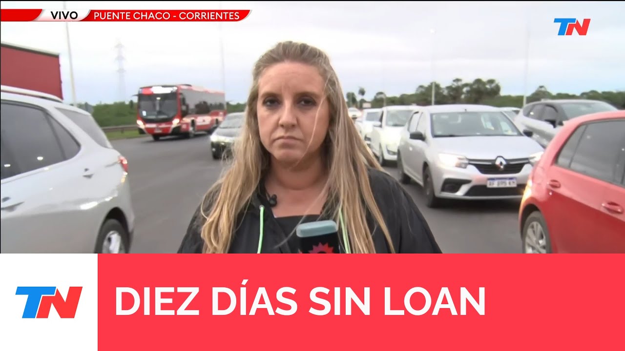 10 Días sin Loan I Piden las cámaras de seguridad del puente Chaco - Corrientes