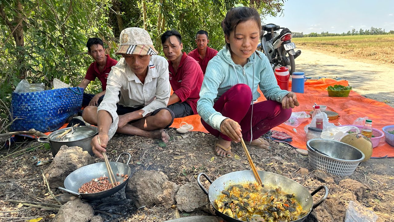 Thánh Liệu đã trở lại Ếch đồng xào lá cách Bắt ếch mà theo bờ kênh VXĐ 721