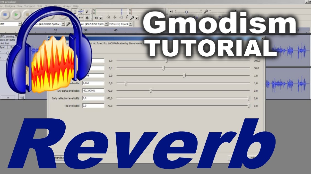 Audacity Reverb Tutorial - How to use the reverberation effects explained