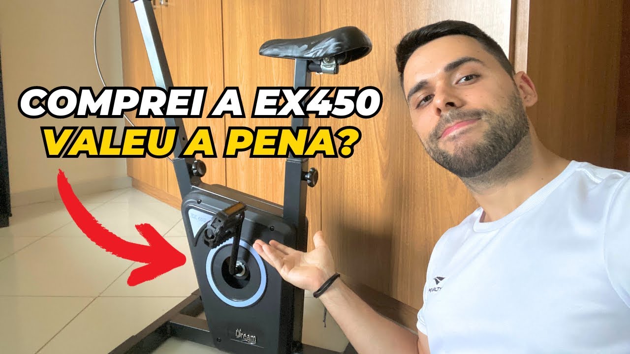 Bicicleta Ergom&eacute;trica Dream Fitness EX 450 [OPINI&Atilde;O SINCERA]