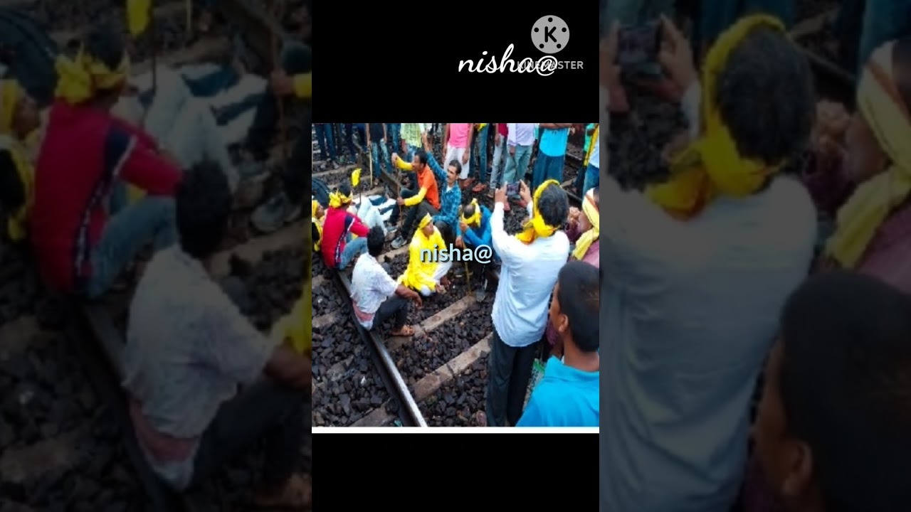 #kurmicommunity  #andolan #kurmiprotest #kurmi #blocktrain  #protest #viralvideo #likeandsubscribe