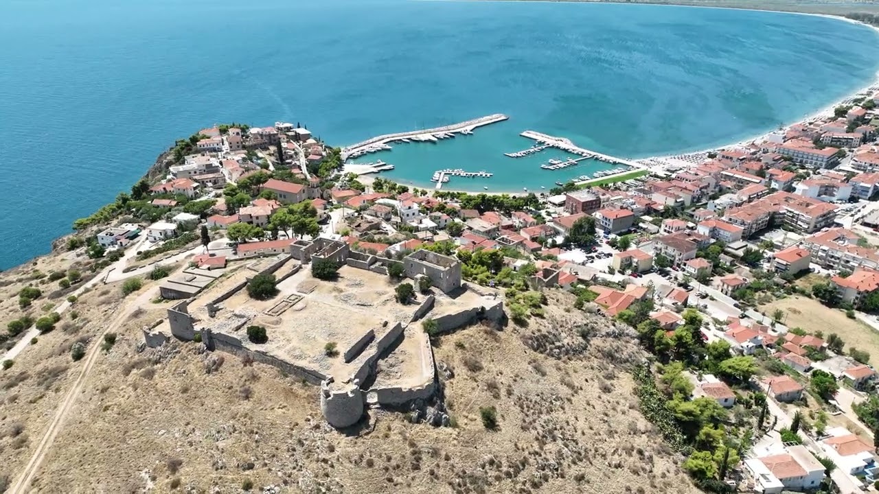 Παράλιο Άστρος από ψηλά 07/2024 drone view 4K