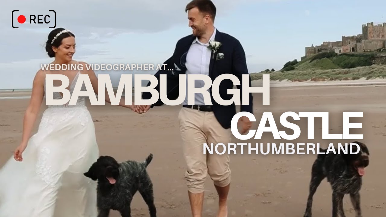 Bamburgh Castle Wedding Video | Northumberland Videographer | Gun Terrace Ceremony #weddingvideo