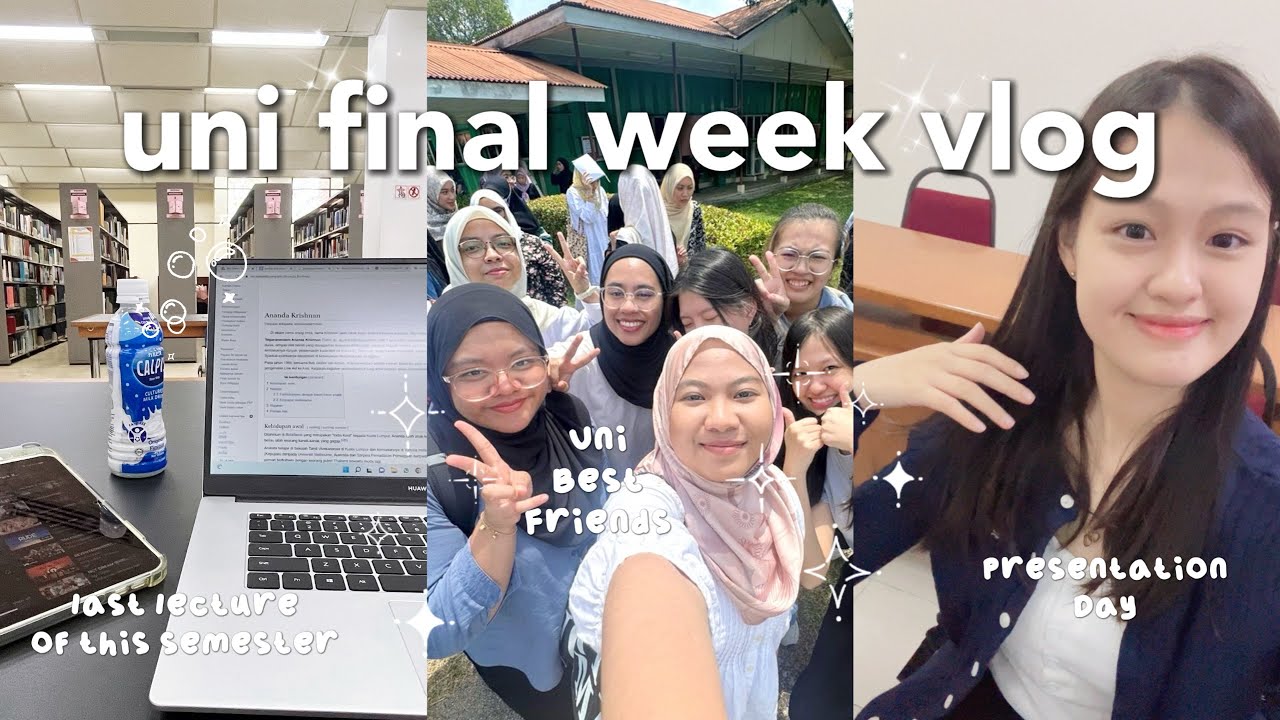 uni vlog🥕chill final week of an economics student 🇲🇾 UPM Malaysia