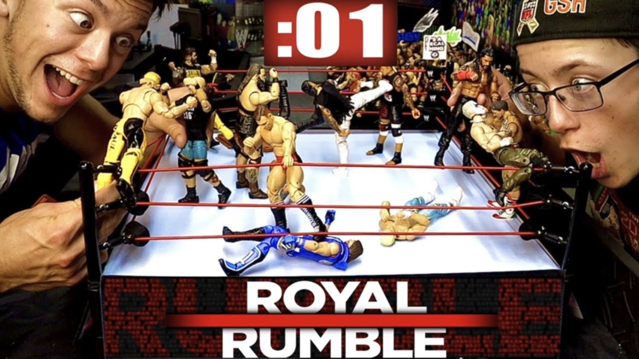 Фигурка WWE Royal Rumble 2024, матч 30 MAN!