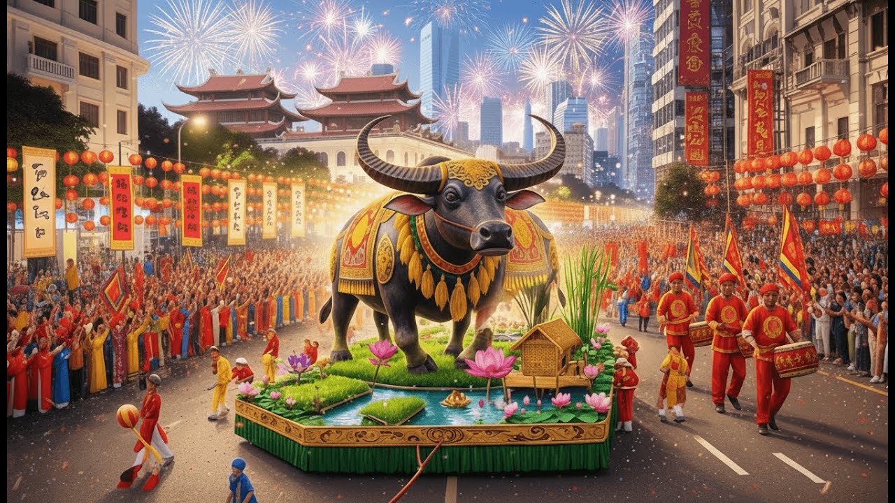 Hanoi New Year Parade 2026 🇻🇳 | Vietnam’s Grandest Street Festival in the Capital (4K)