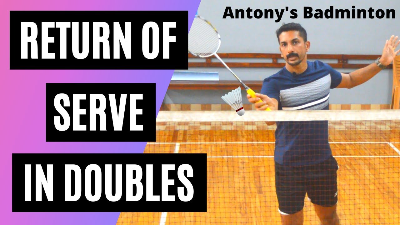 How to Return a Perfect Low Serve in Badminton Doubles