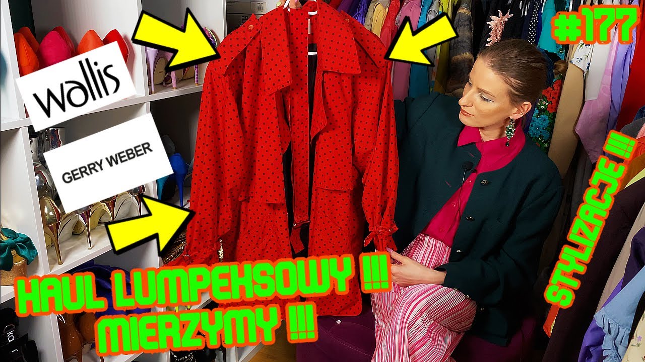 HAUL LUMPEKSOWY !!! WIOSNA W SECOND HANDZIE !!! KOLEJNE PEREŁKI !!! GERRY WEBER/WALLIS #177