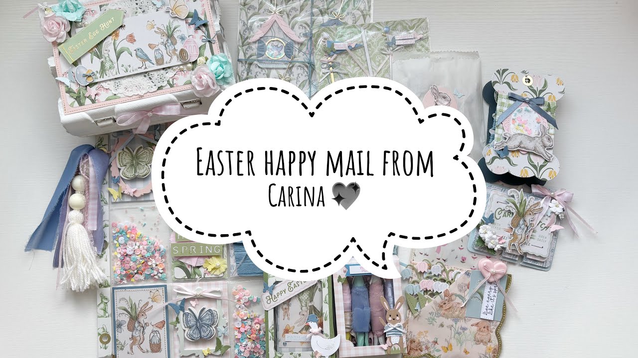 Easter Happy Mail from @Carinacrafts 🐰 💖