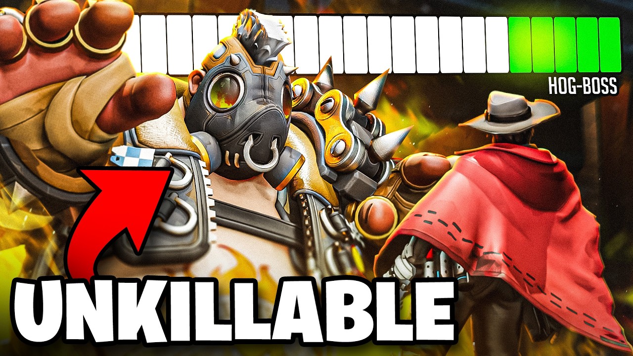 The Rank 1 Cassidy vs. The World's Tankiest Roadhog