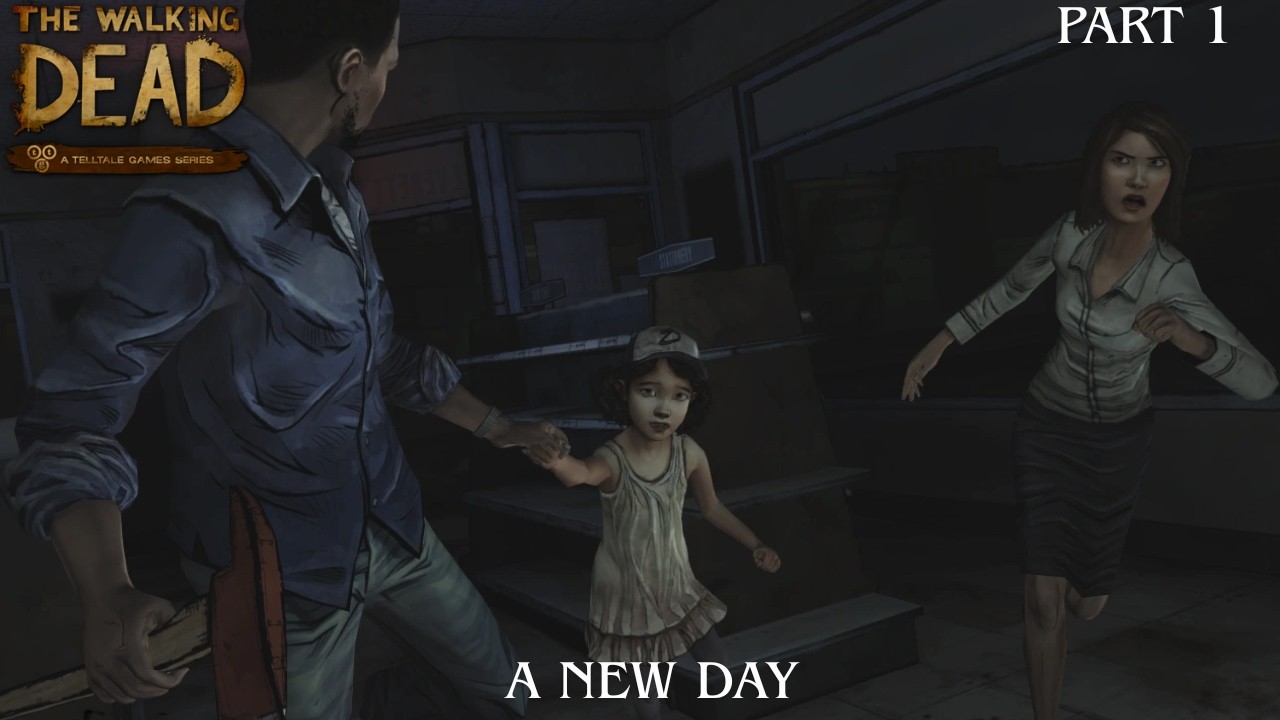The walking dead season 1 episode 1 playthrough     (no commentary)