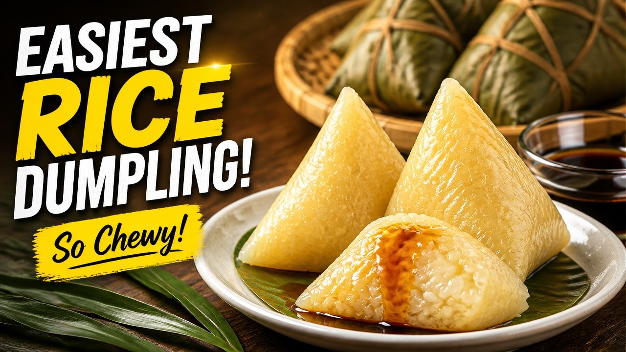 How to make plain Kee Chang (Alkaline Rice Dumpling)