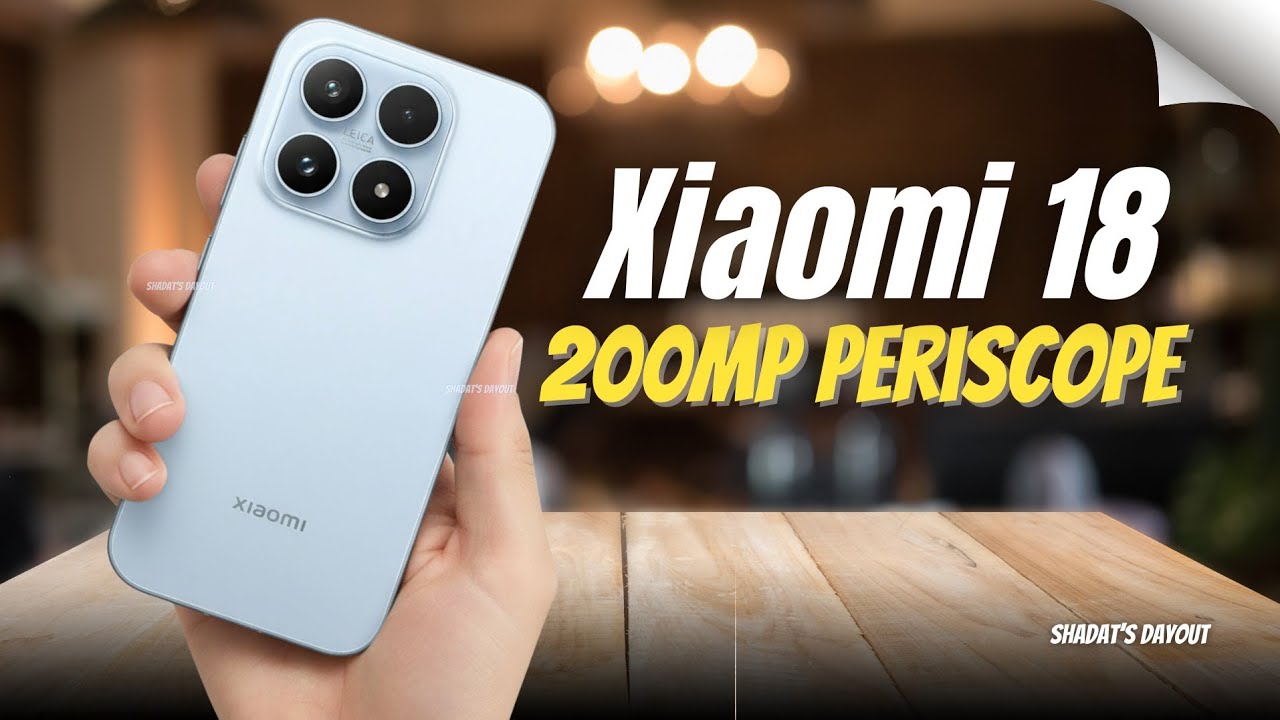 Xiaomi 18 Leaks & Rumors 🔥 Crazy Features & Launch Date!