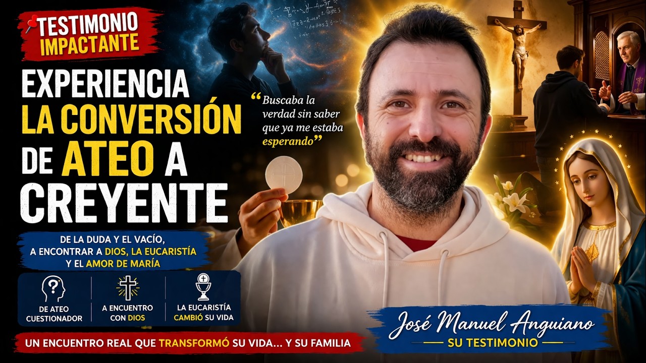 Testimonio Impactante 📌 Experiencia la Conversi&oacute;n de Ateo a Creyente