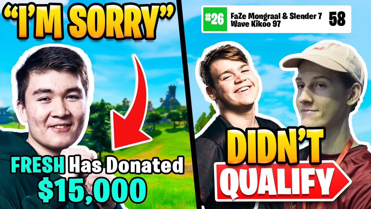No Way Fresh Did This | Why Did Mongraal, Twins and Muz Not Qualify?